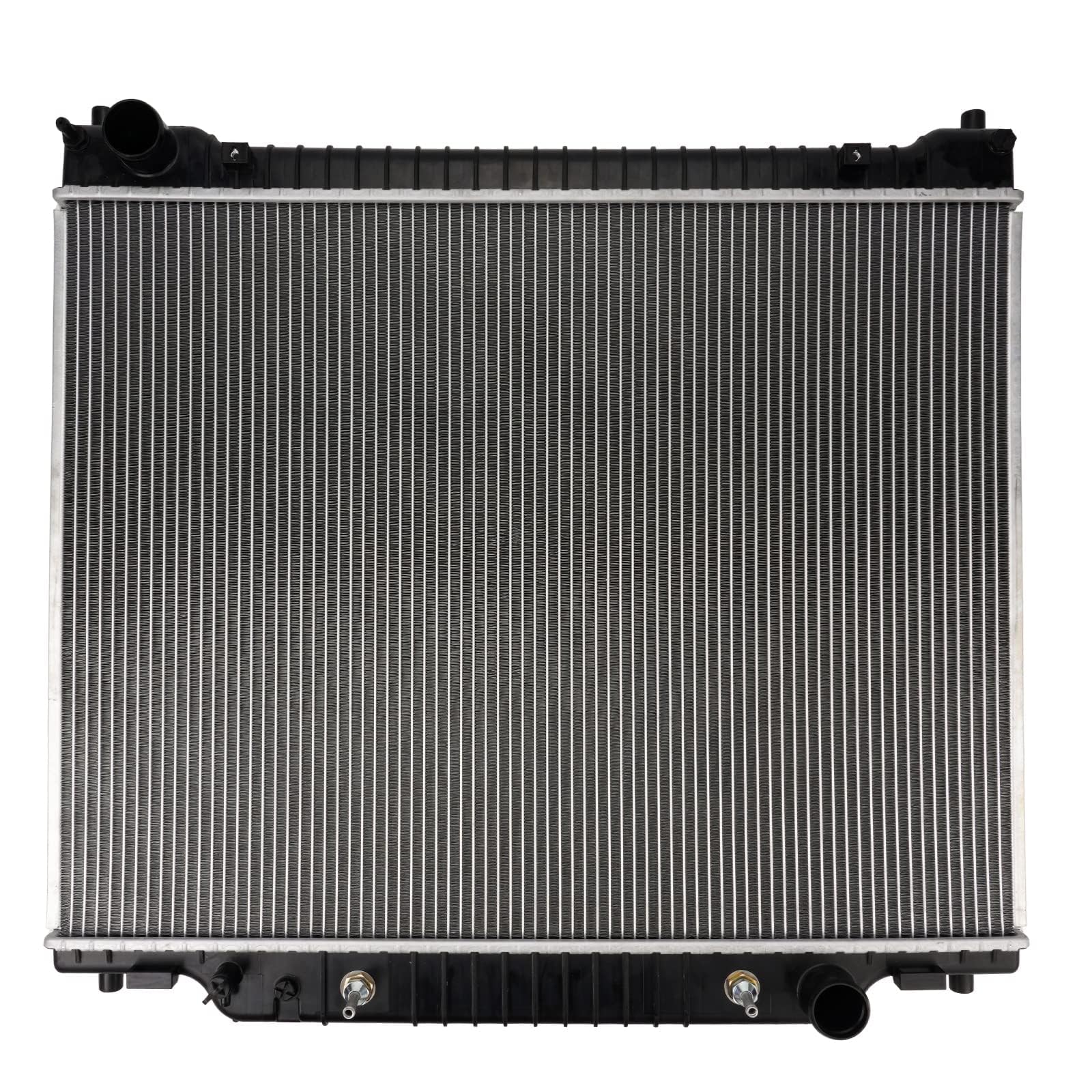 Torchbeam CU1995 Aluminum Radiator Replacement for E150/250 2003-2014, Econoline 1997-2002, E-350 Club Wagon 2003-2005, Econoline 1997-1998, Econoline Club Wagon 1997-2002, 5.4L V8