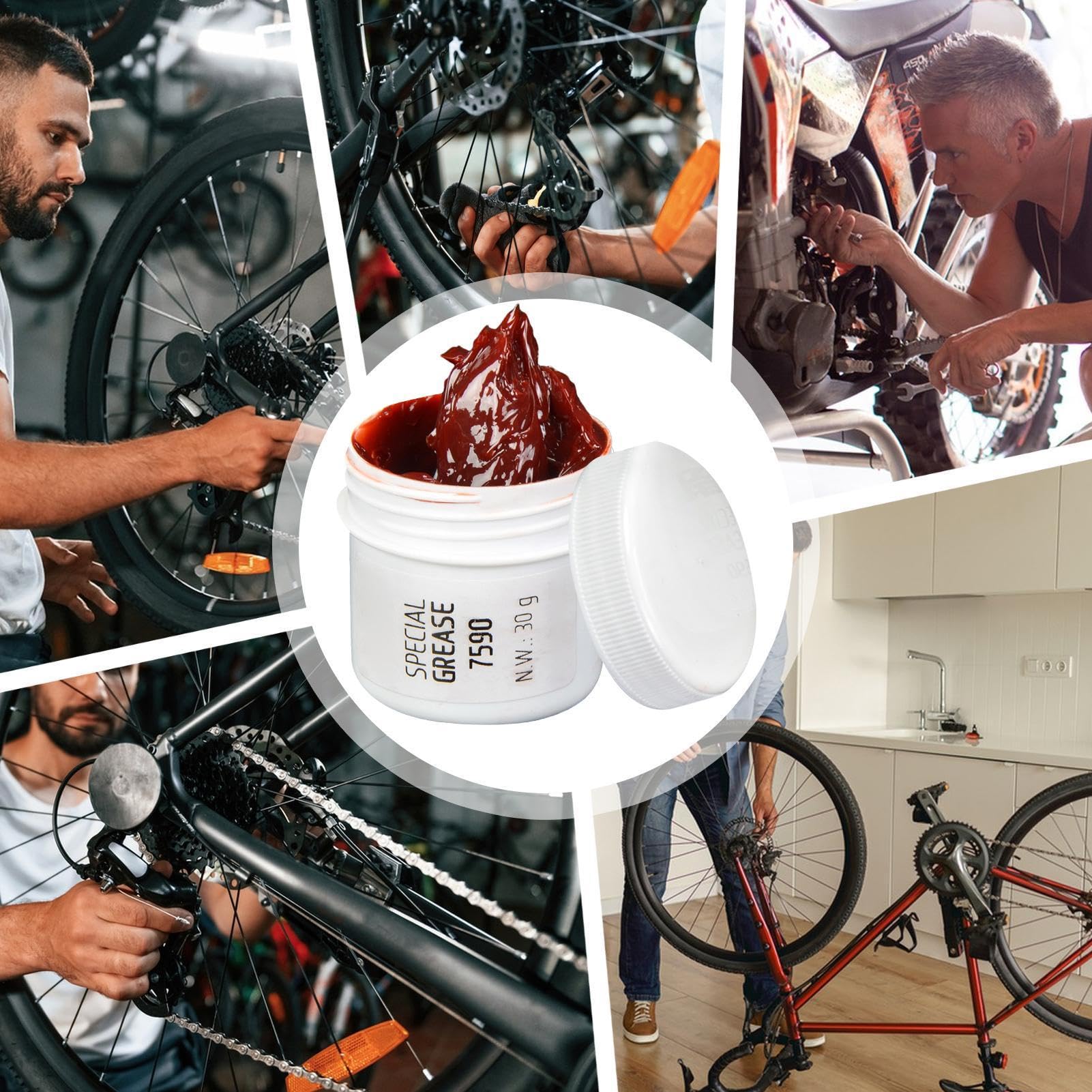 Fahrradfett für Pedale, Fahrradfett, Zyklusfett-Schmiermittel mit starker