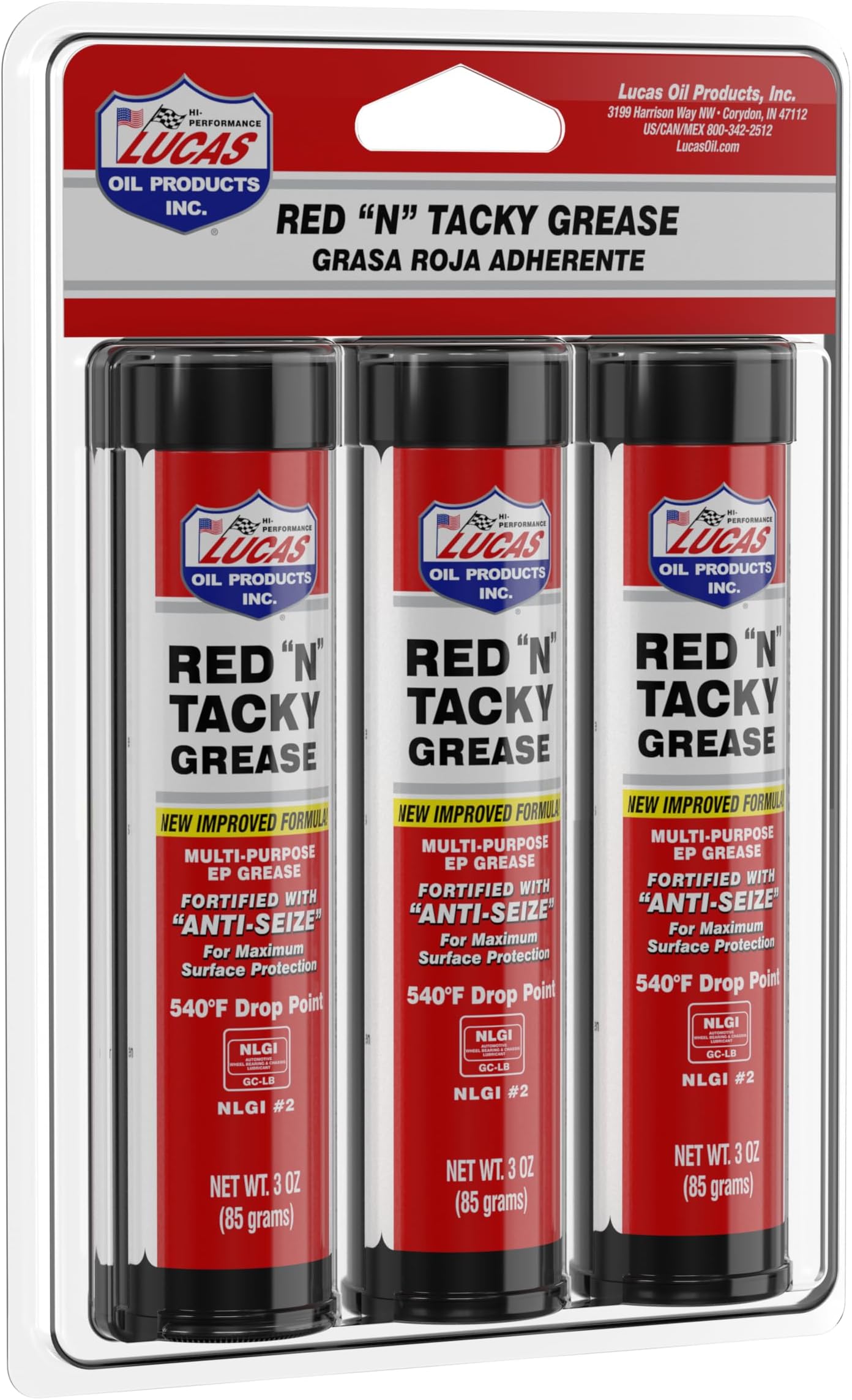 Red N Tacky Grease/10x1(3x3oz)