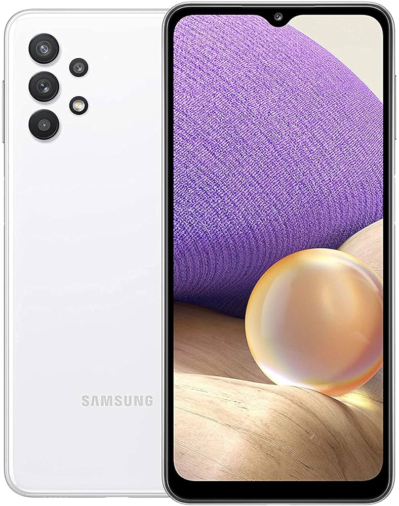 Samsung Galaxy A32 4G Dual (128GB/6GB RAM) - Awesome White