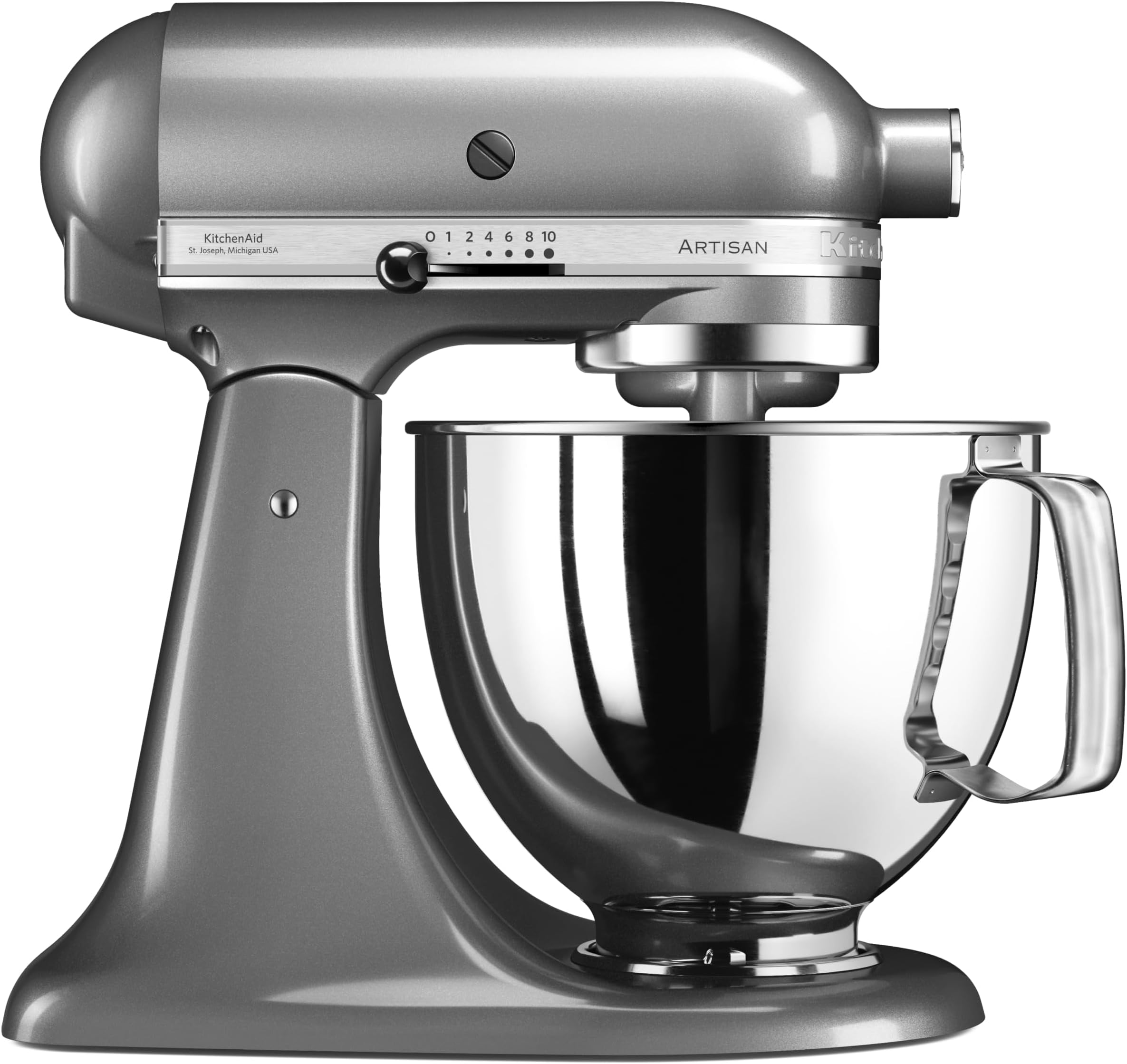 Artisan Stand Mixer (Contour Silver, Stainless Steel, 50/60Hz) 5KSM125BCU