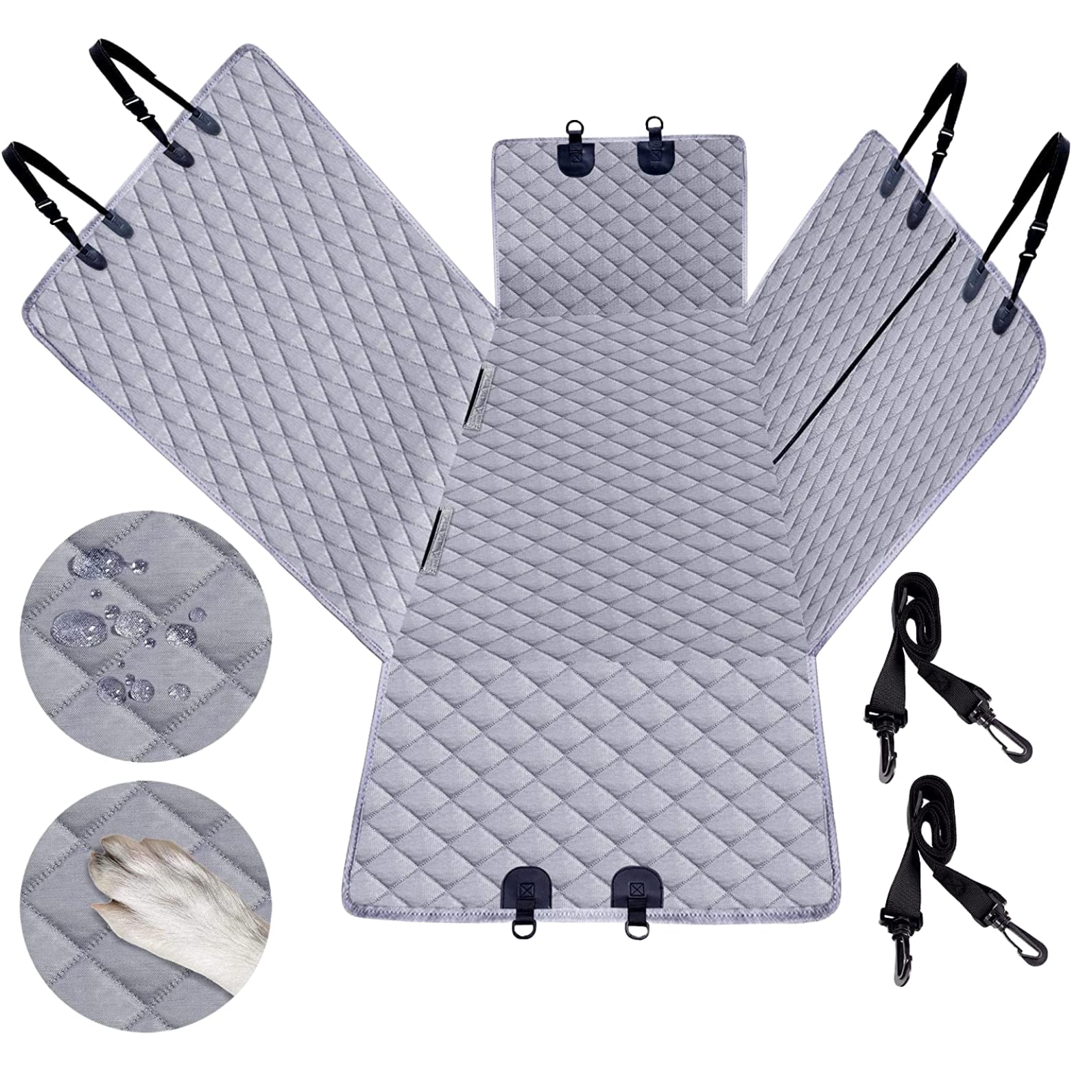 See full amazon price history chart for PetLux Dog Car Seat Cover | Waterproof, Scratch Proof and Nonslip Back Seat Cover | Washable, Durable, Universal fits All Cars (Grey & Black) PetLux Dog Car Seat Cover | Waterproof, Scratch Proof and Nonslip Back Seat Cover | Washable, Durable, Universal fits All Cars (Grey & Black) (B0BW91KGHG) Amazon Price History, Amazon Price Tracker