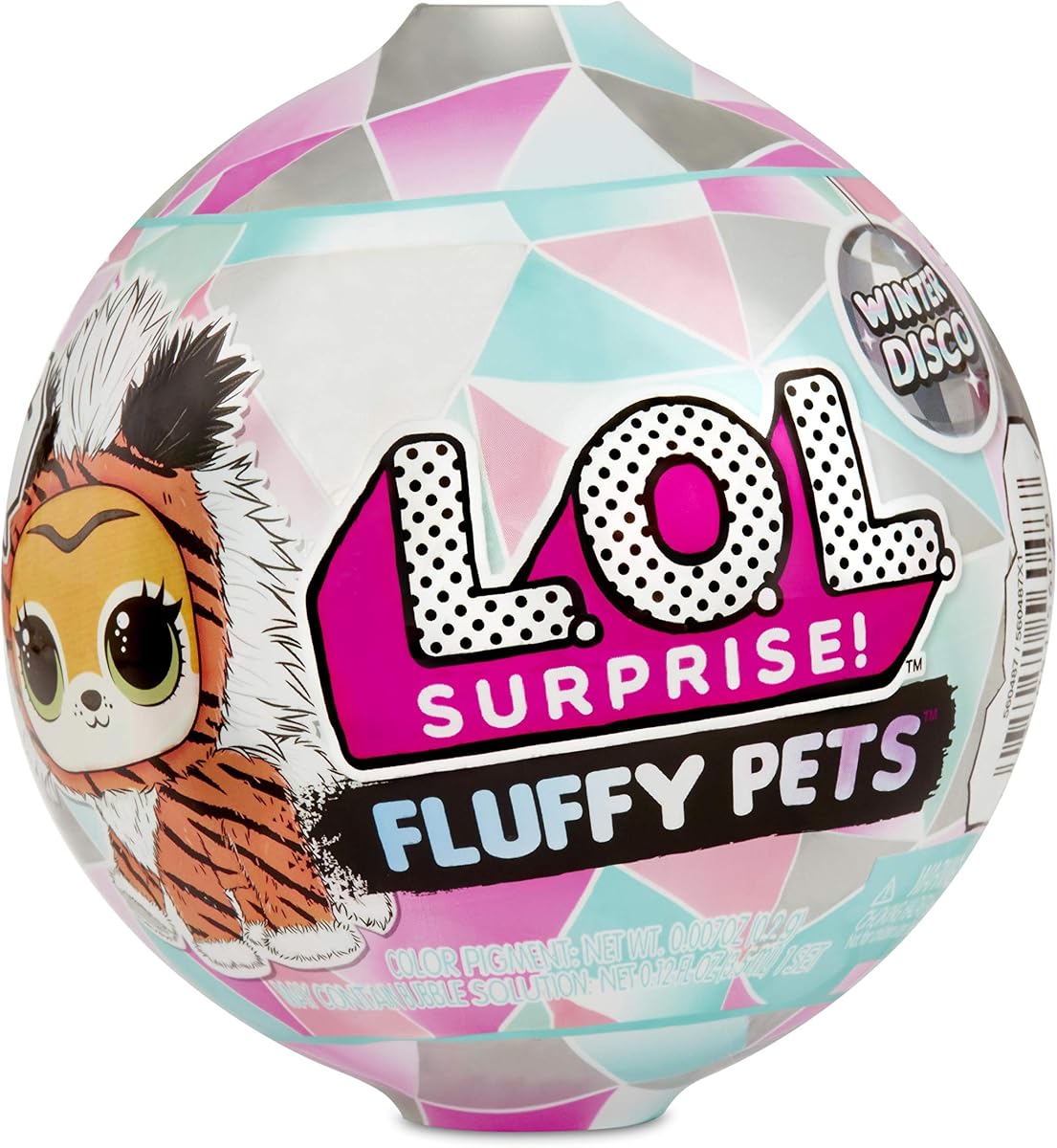 Fluffy Pets Winter Disco Series with Removable Fur