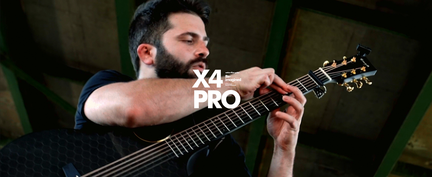 Amazon.com: Enya X4 PRO Carbon Fiber Acoustic Electric Guitar, 41