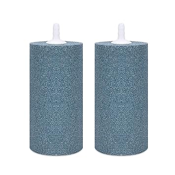 VIVOSUN Air Stone 2PCS 4 X 2 Inch Large Air Stone Cylinder for Aquarium and Hydroponics Air Pump (2PCS 4 x 2 Inch)