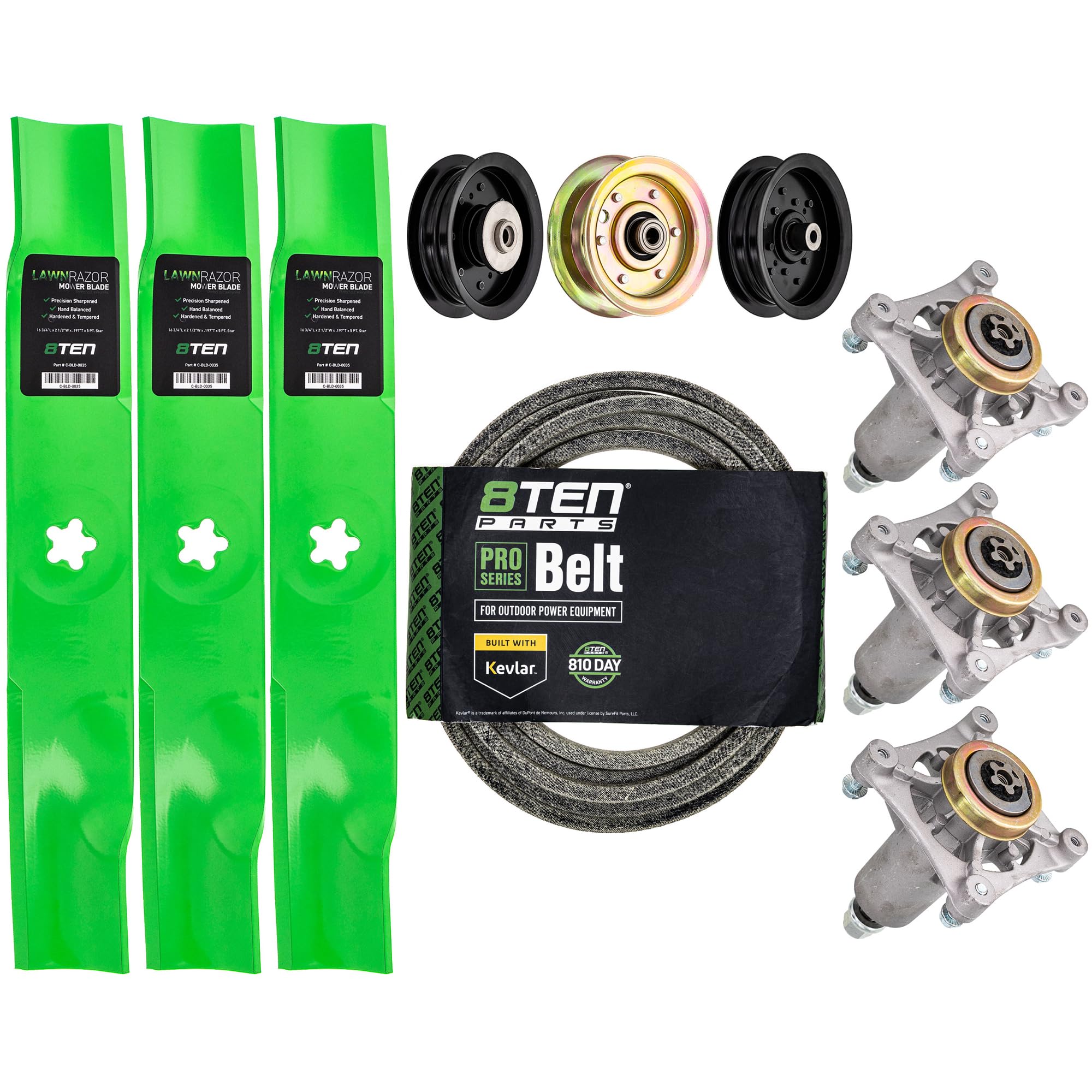 Amazon.com : 8TEN Deck Rebuild Kit for Husqvarna 48 inch YTH 2448