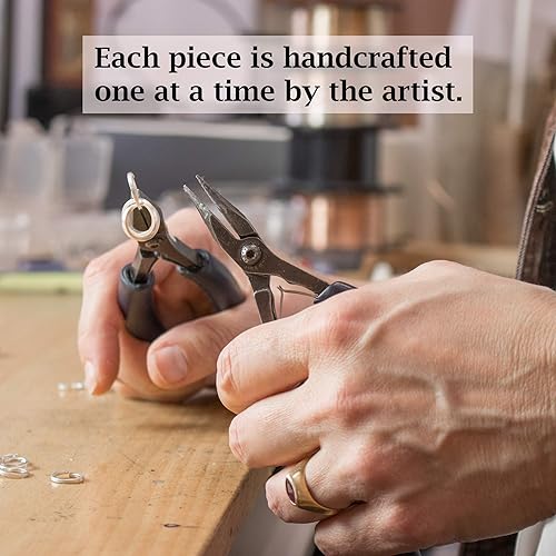 Miniatura 4 de Classy 14K Yellow and Pink Rose Gold-Filled Simple Love Knot Circle Pendant Necklace Dressy Jewelry Gift Idea for Women- 18 Inches