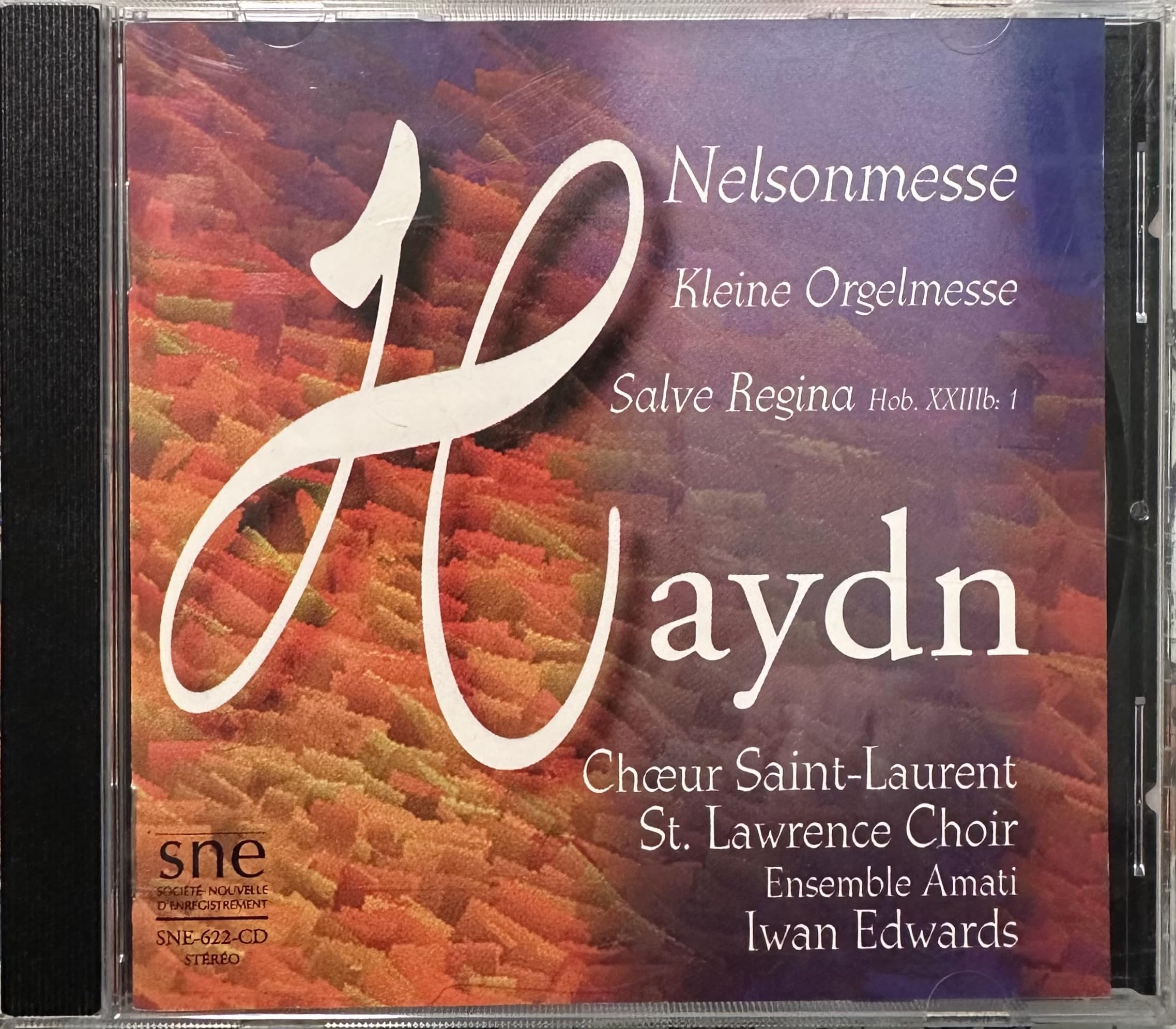Nelsonmesse / Kleine Orgelmesse / Salve Regina [Audio CD] Haydn; St. Lawrence Choir and Ensemble Amati