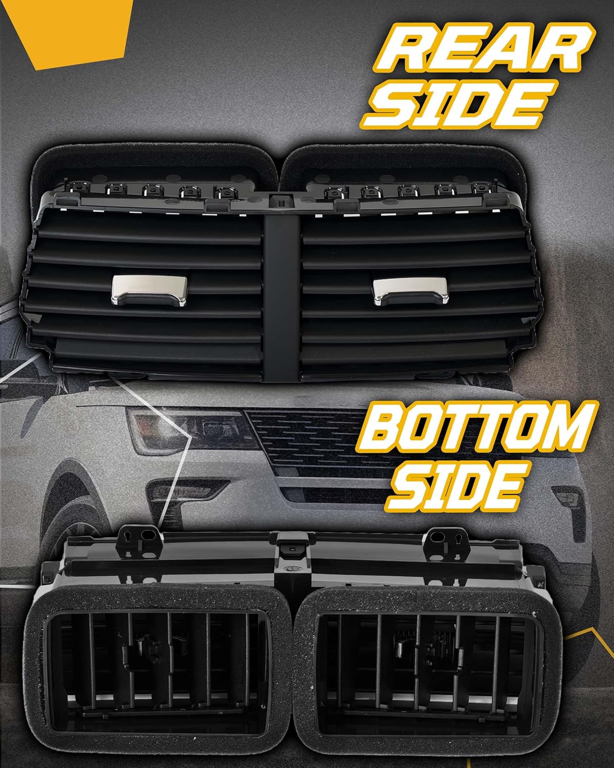 Dashboard AC Center Dash Vent Air Louver Compatible with Ford Explorer Base Limited Sport XLT 2016 2017 2018 2019 FB5Z19893AD