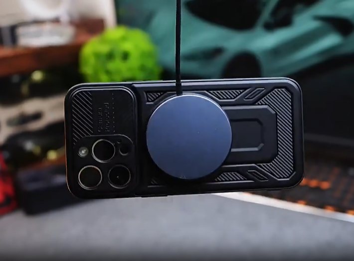 Amazon.co.jp: iPhone 17 Air 用 ケース MagSafe対応 リング360°回転