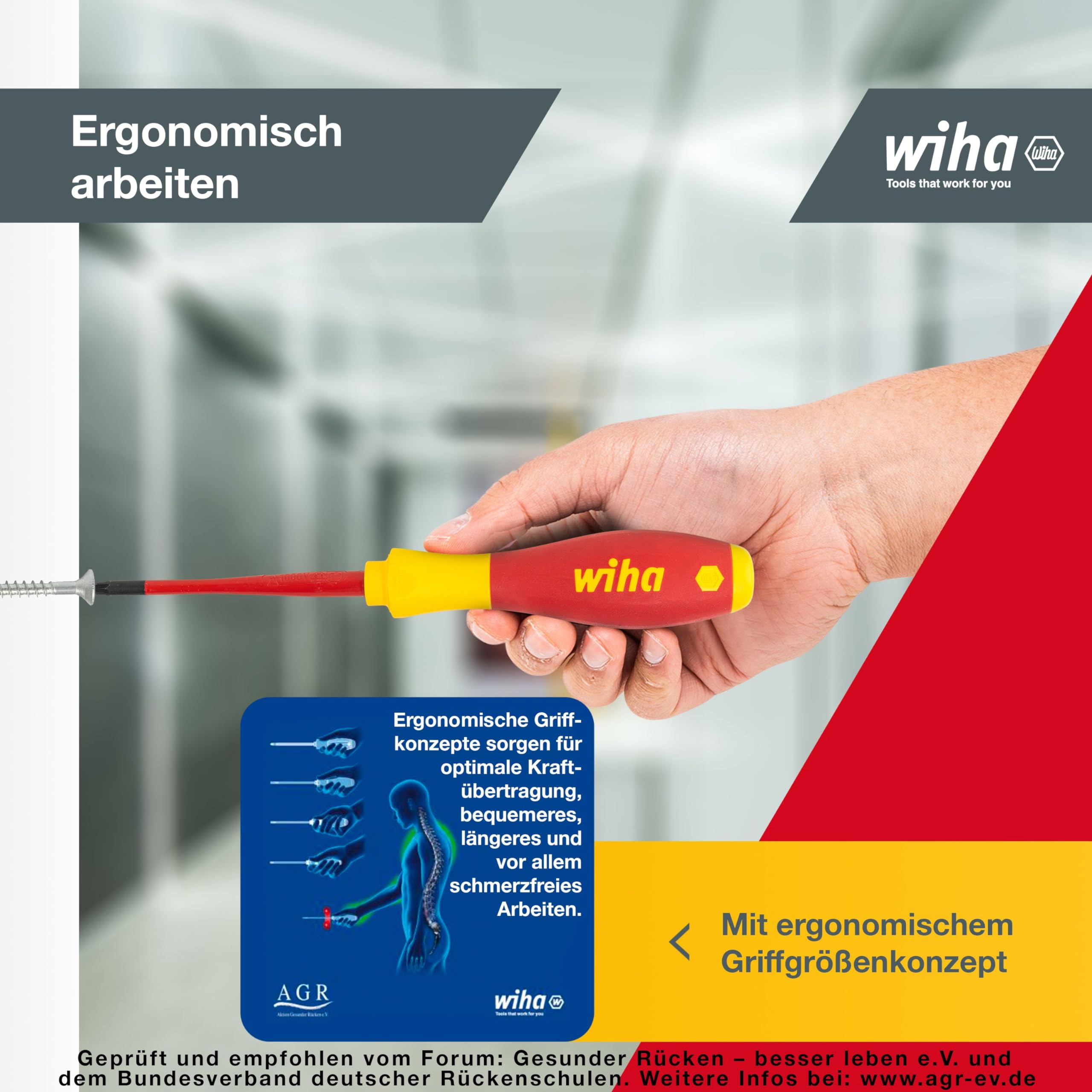 Wiha Werkzeug Set Elektriker gemischt 13-tlg. in Tasche (36389)