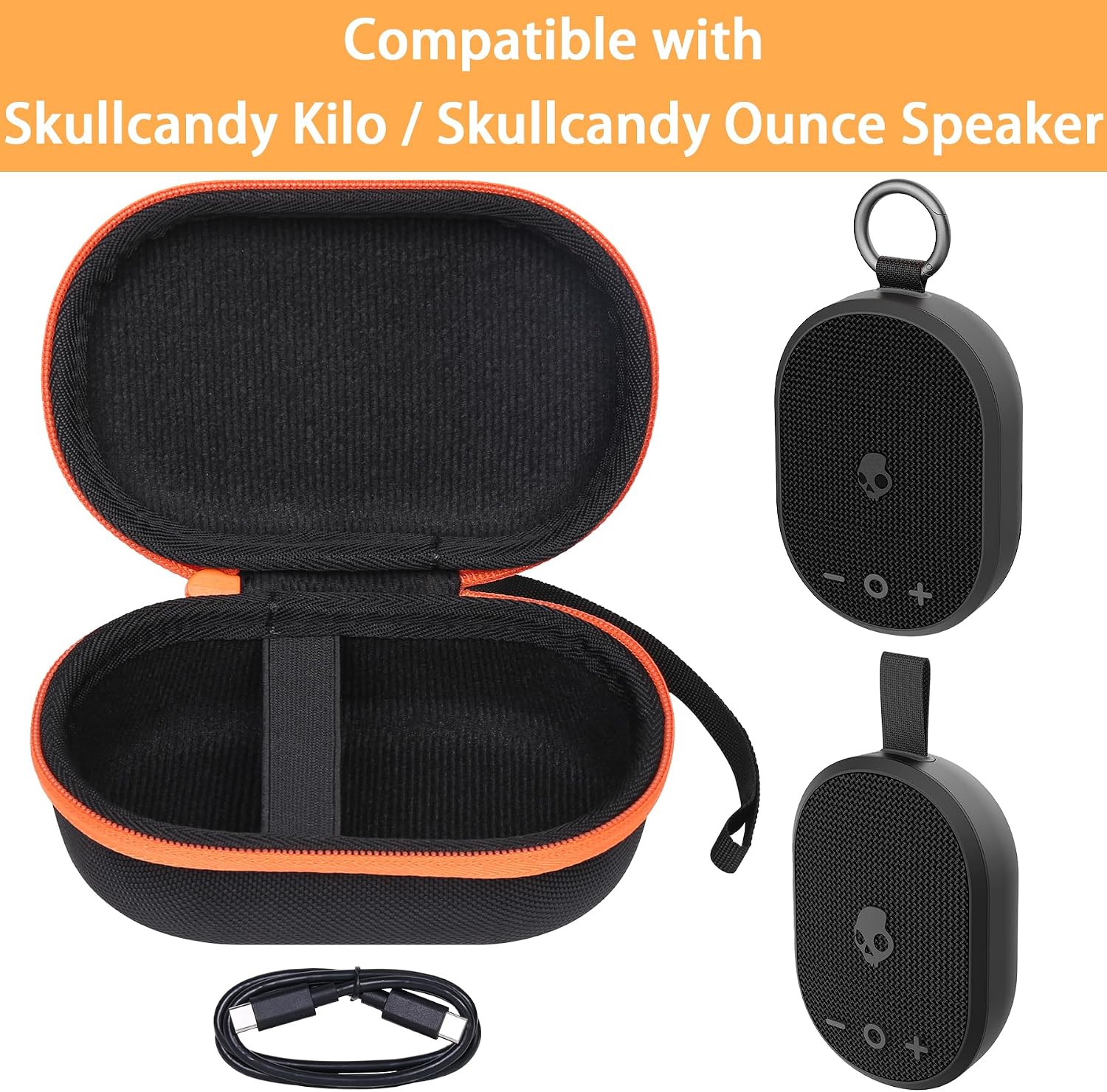 co2CREA Hard Case for Skullcandy Kilo/Skullcandy Ounce Speaker image 3