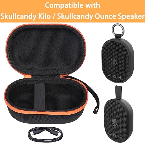 Miniatura 3 de co2CREA Funda rígida compatible con altavoz Bluetooth inalámbrico Skullcandy KiloSkullcandy Onza