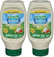 Vista 9 de Hidden Valley Original Ranch - Aderezo y cobertura orgánica para ensaladas, sin gluten, botella de 16 onzas (el paquete puede variar)