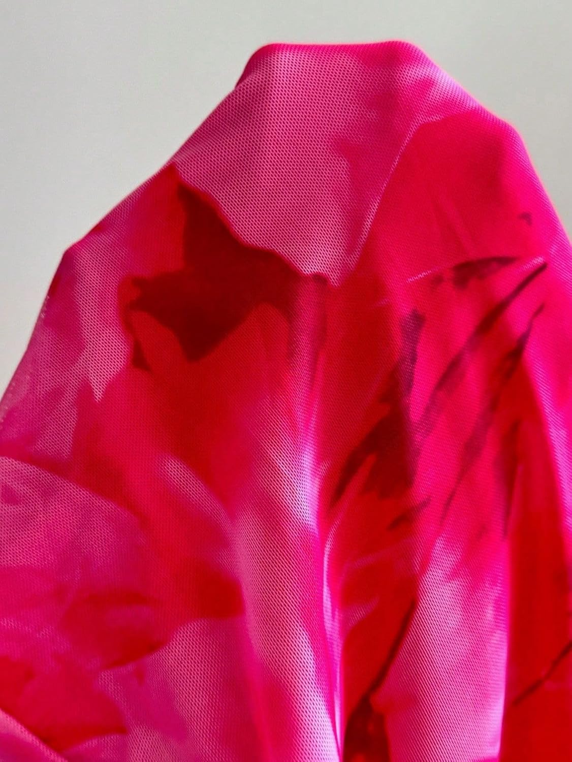 LIGHT DOT Women's Summer Printed Maxi Dress Spaghetti Strap Bodycon Cami Side Slit Mesh Layered - Image 5