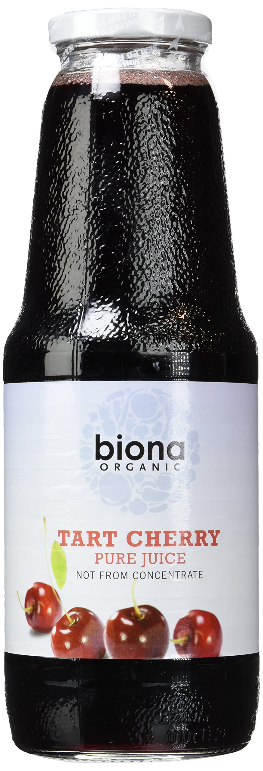 Biona Organic Tart Cherry Juice 1L - Freshly Harvested Not From Concentrate - Rich In Vitamins And Antioxidants - Pack Of 1 | Buy Now With Express International Delivery