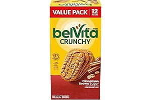 Delicious BelVita Cinnamon Brown Sugar Cereal Biscuits: A Nourishing and Convenient Breakfast Companion