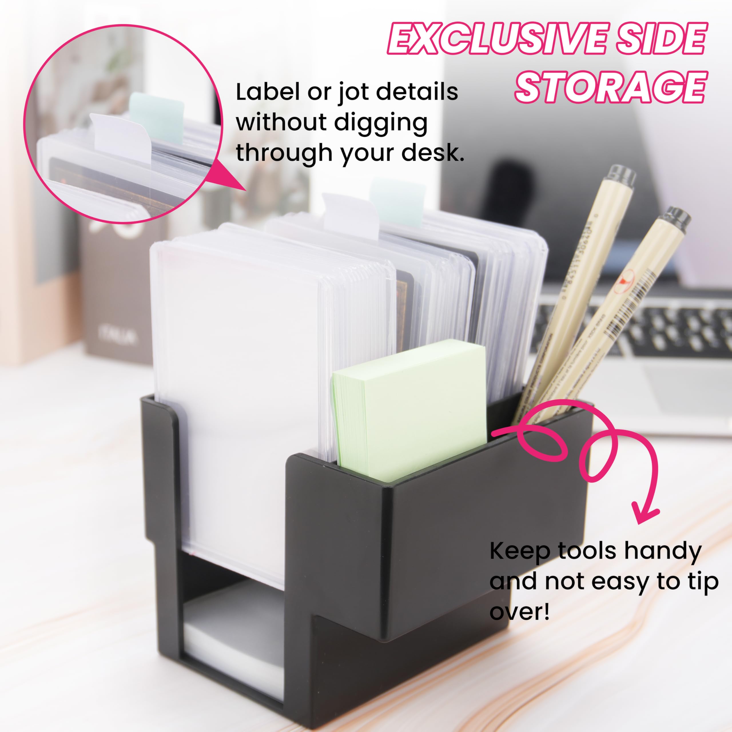 Amazon.com: 2Pcs Black TCG Toploader & Penny Sleeve Station, Dual Dispenser Each Holds 400 Penny Sleeves & 100 Top Loaders for Card Storage, Trading Card Holder with Exclusive Storage, All-in-One Storage. : Amazon.com: 2Pcs Black TCG Toploader & Penny Sleeve Station, Dual Dispenser Each Holds 400 Penny Sleeves & 100 Top Loaders for Card Storage, Trading Card Holder with Exclusive Storage, All-in-One Storage. :