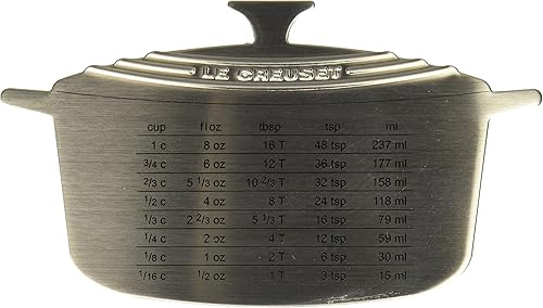 Le Creuset Imán de medida de acero inoxidable, 6 1/2" x 3 3/4"