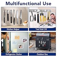 Vista 7 de DIYMAG Paquete de 12 imanes fuertes con adhesivo de doble cara, 1.26 x 0.12 pulgadas, redondo, permanente, potente, disco de neodimio, imán