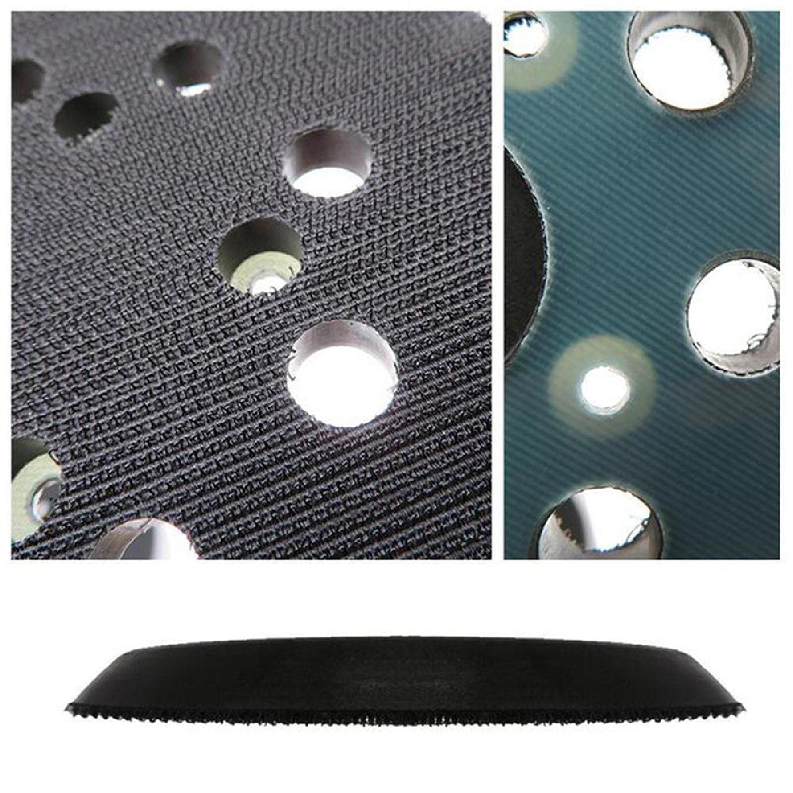 5 pollici 8 fori gancio e loop levigatrice sostituzione pad per la maggior parte delle levigatrici orbite casuale 125 MM 12 PZ