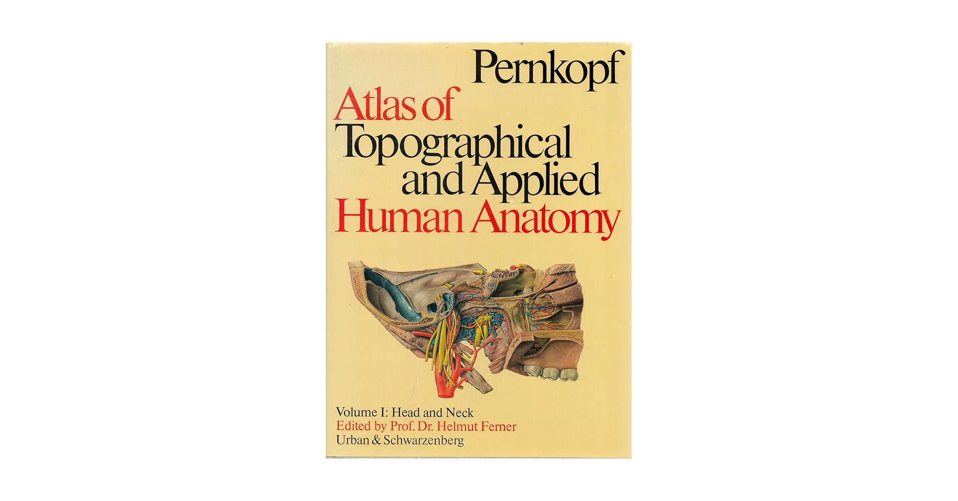 洋書 PERNKOPF Atlas of Topographical and Atlas of Topographical and Applied Human Anatomy, Vol. 1