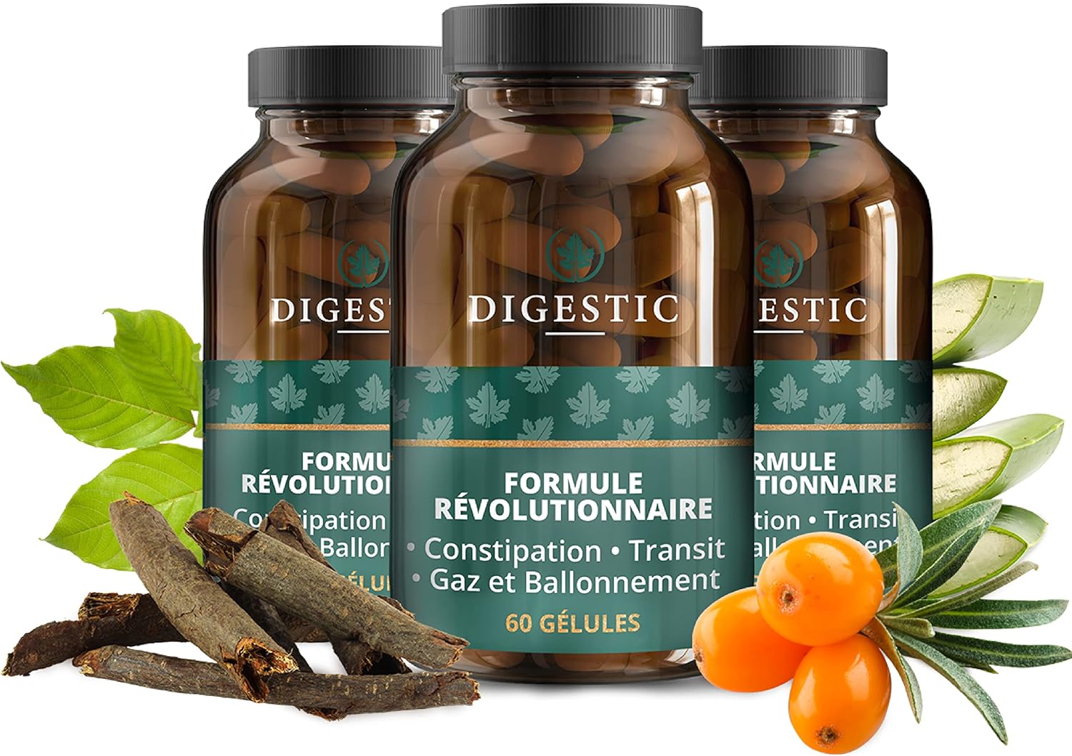 Digestic Laxatif contre la constipation, adoucisseur de selles 100