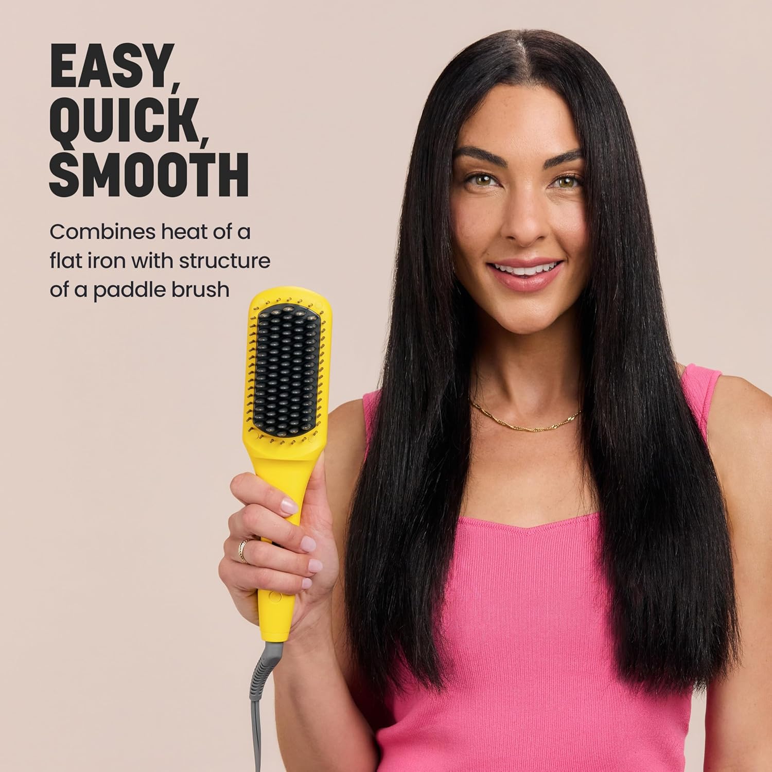 Drybar The Brush Crush Heated Straightening Brush Egypt Ubuy