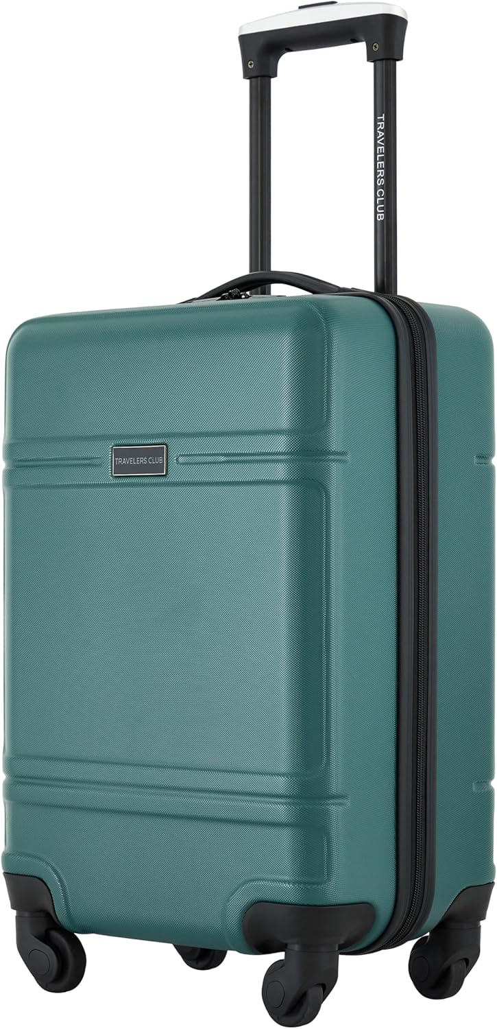 Travelers Club Skyline 22″ Carry-On Spinner Luggage, Rain