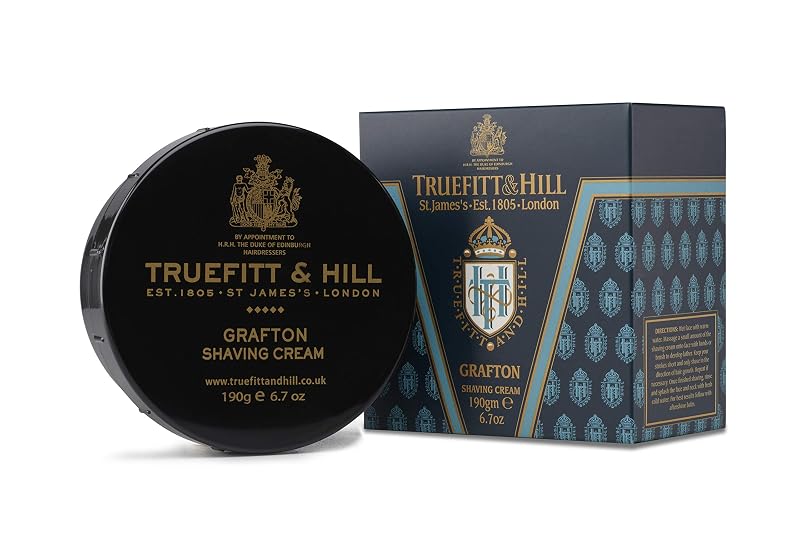 Truefitt & Hill Grafton Creme de Barbear em Tigela, 190 g