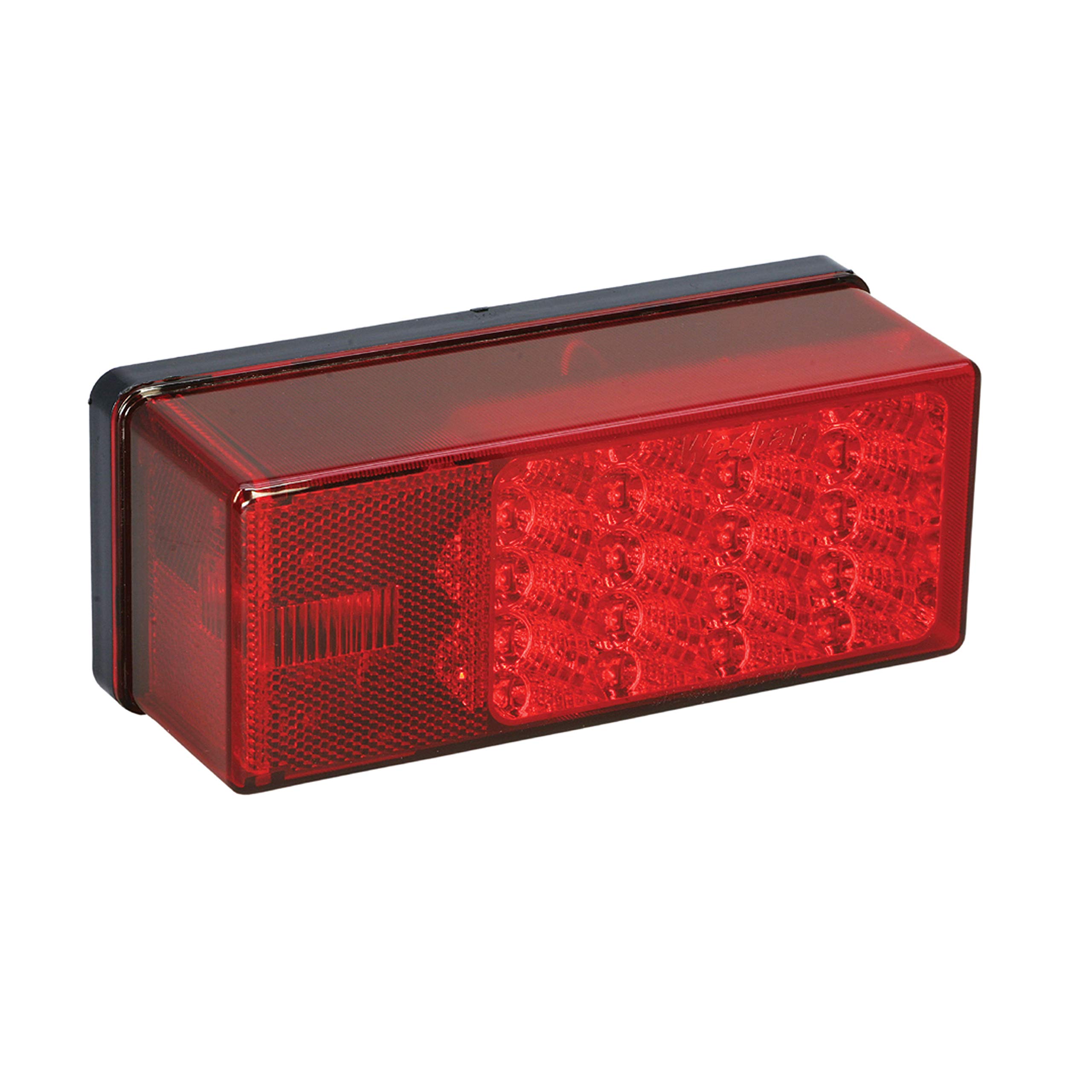 FultonWesbar 407530 Right Hand Low Profile LED Waterproof 7-Function Tail Light