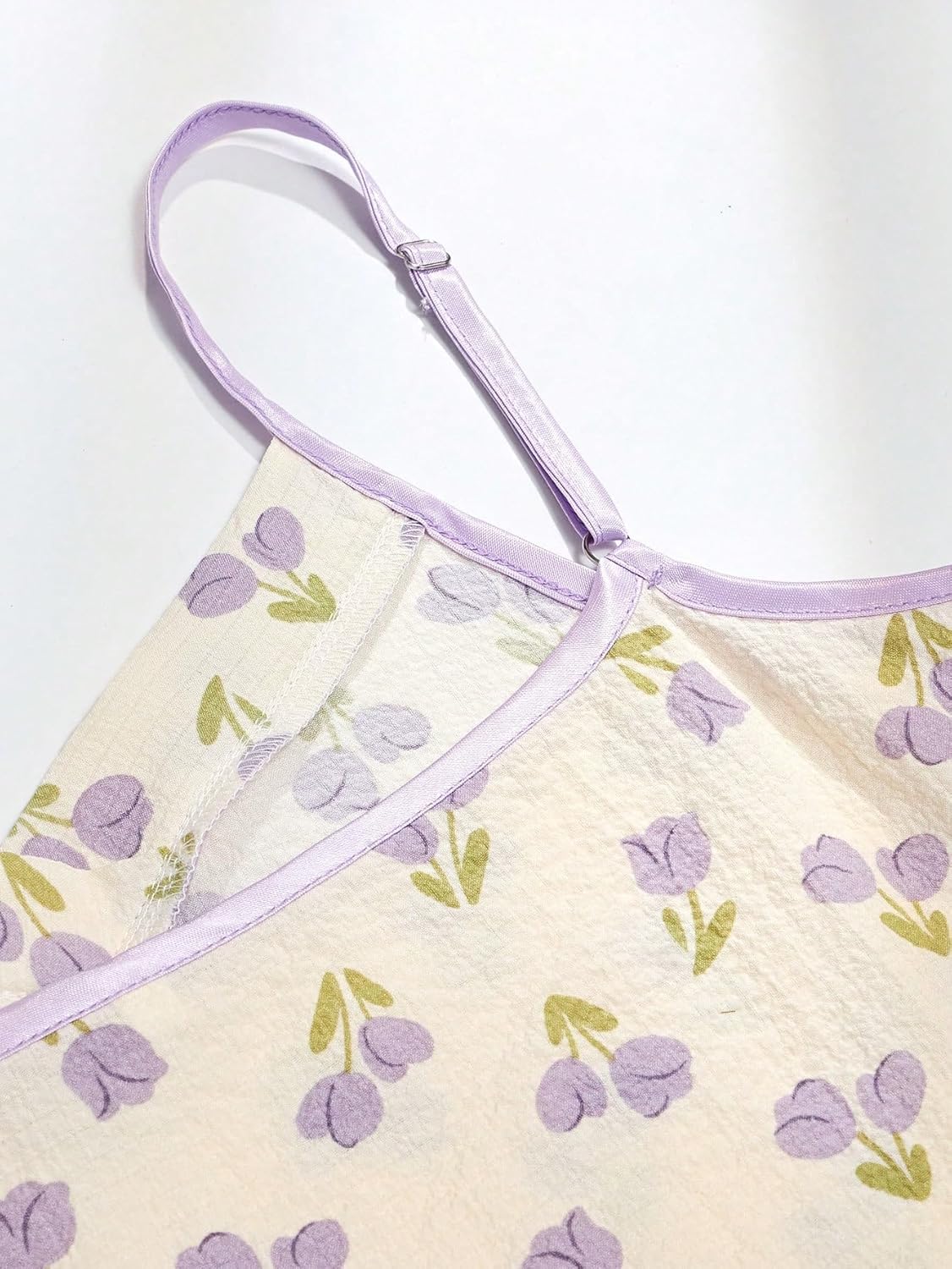 Floerns Women's 2 Piece Pajama Set Floral Spaghetti Strap Cami Tops and Pants Sets - Image 4