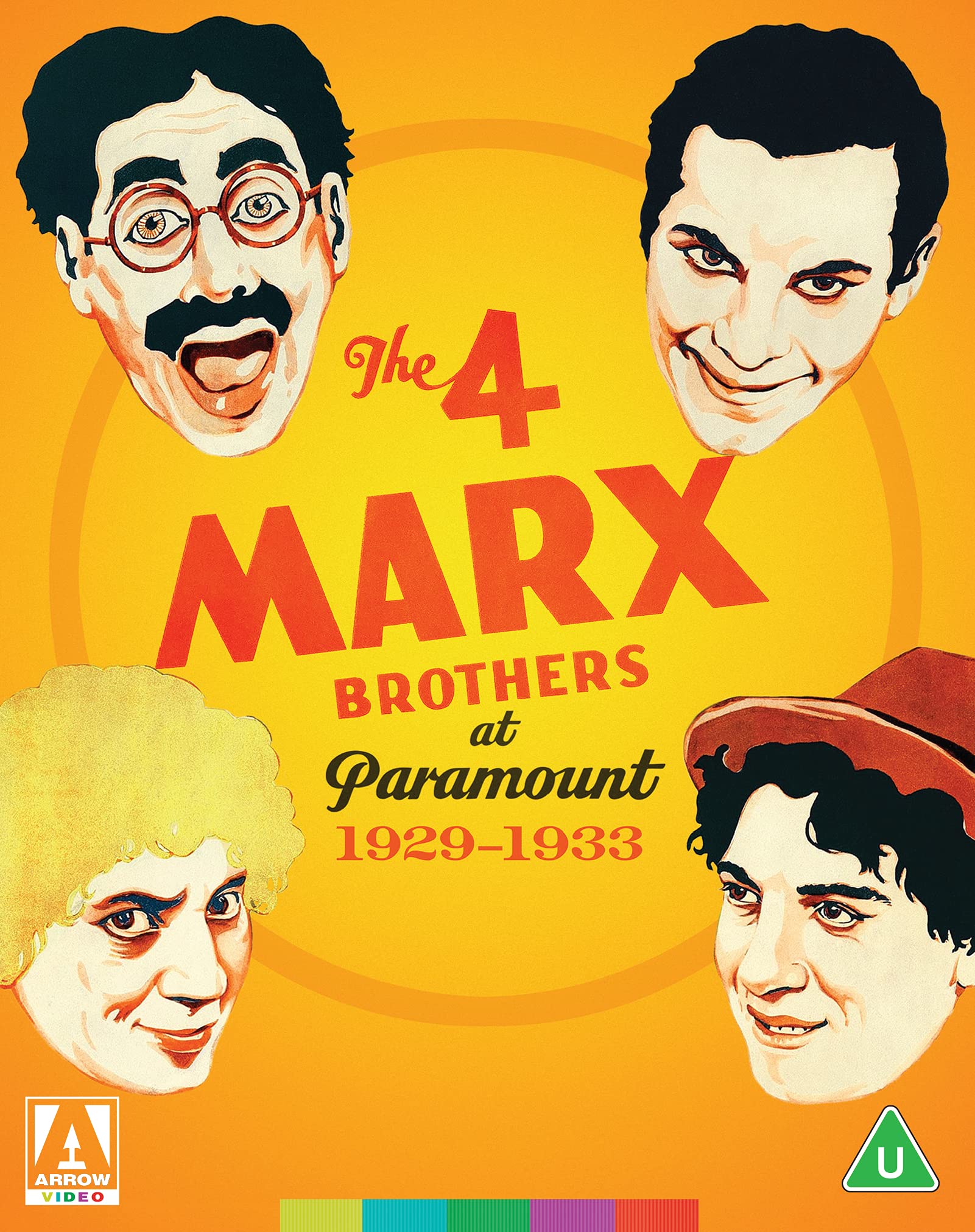 The 4 Marx Brothers at Paramount: 1929-1933 [U] Blu-ray Box Set