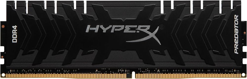 HyperX Predator Black 16GB 2666MHz DDR4 CL13 DIMM (Kit of 2) XMP - View 1