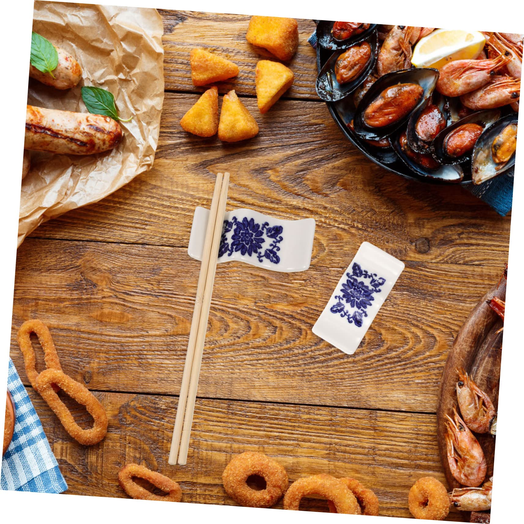 Blue And White Chopstick Holder - View #6