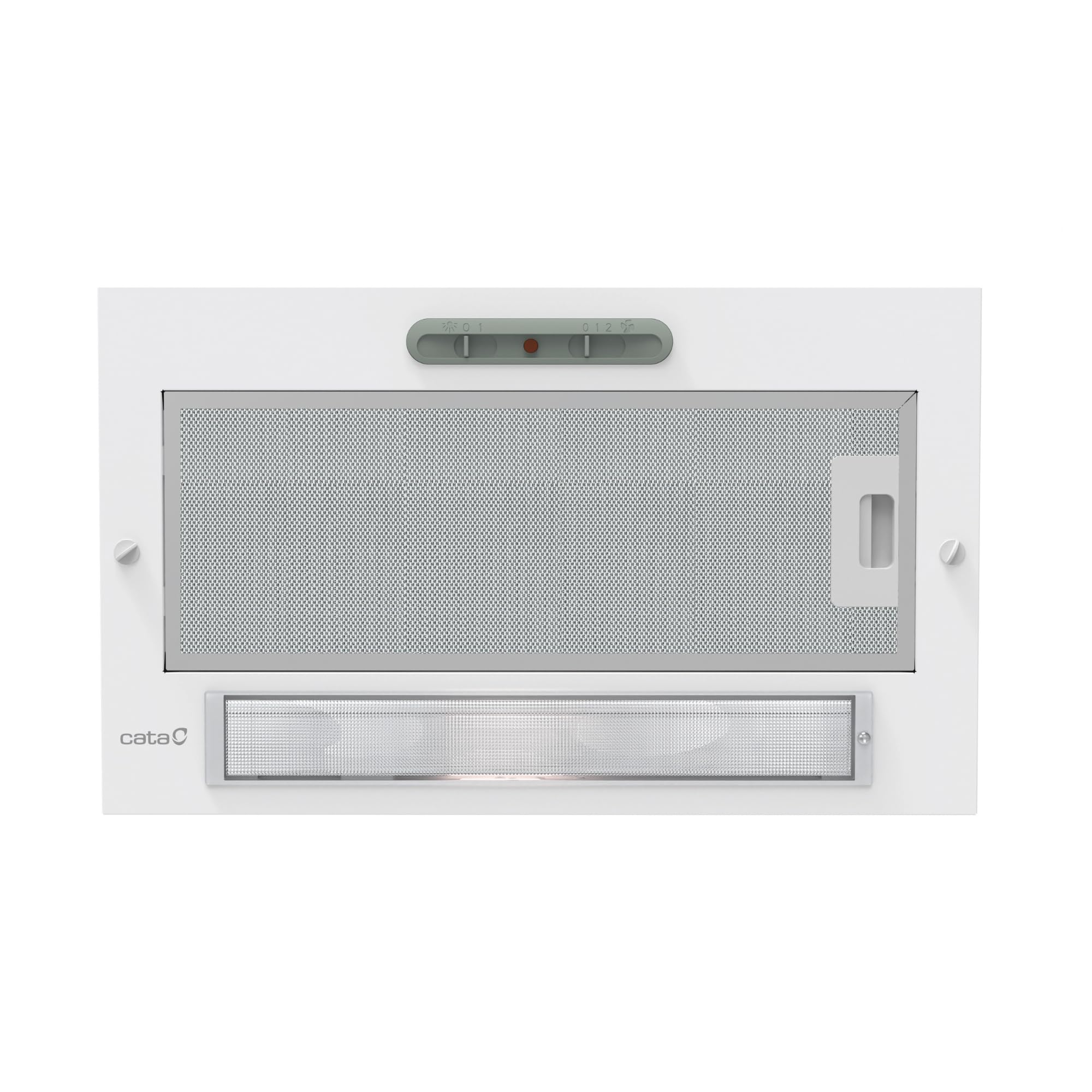 Cata Blanco Campana Extractora Gk-4500 Wh Control Deslizante 2 Niveles Extracción 360 M3/H Nivel Sonoro 56 Db Motor K11 Iluminación Color