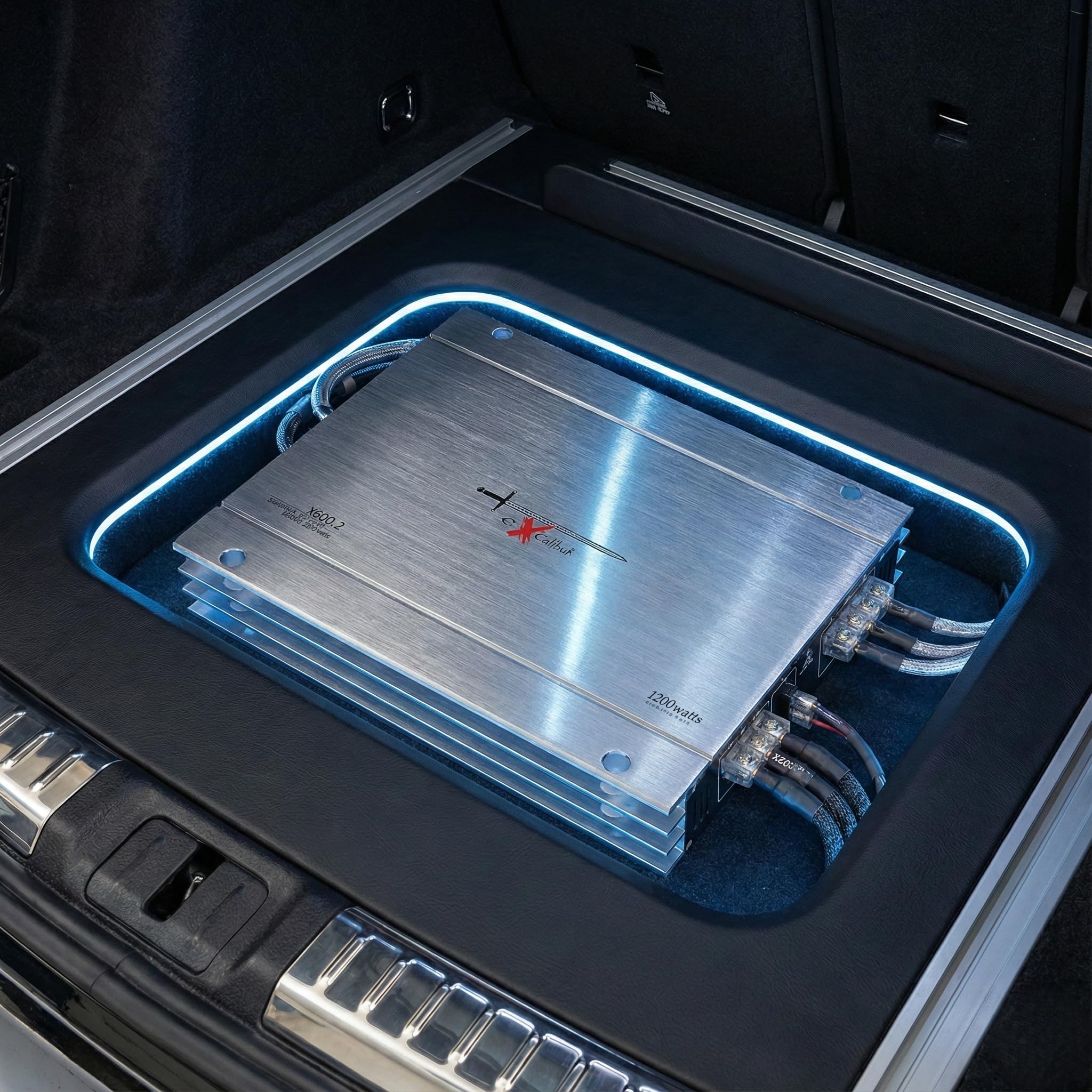 Excalibur X600.2 Amplificateur voiture 2 canaux Puissance 1200 W Crossover variable 2 Ohms