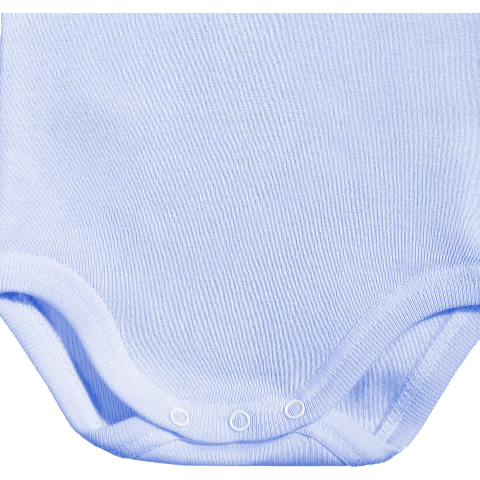 BABIDU Body da bambino a maniche corte con abbottonatura in 100% cotone, morbido e traspirante, ideale per neonati, primo utilizzo, comodo abbigliamento unisex per ragazzi e ragazze