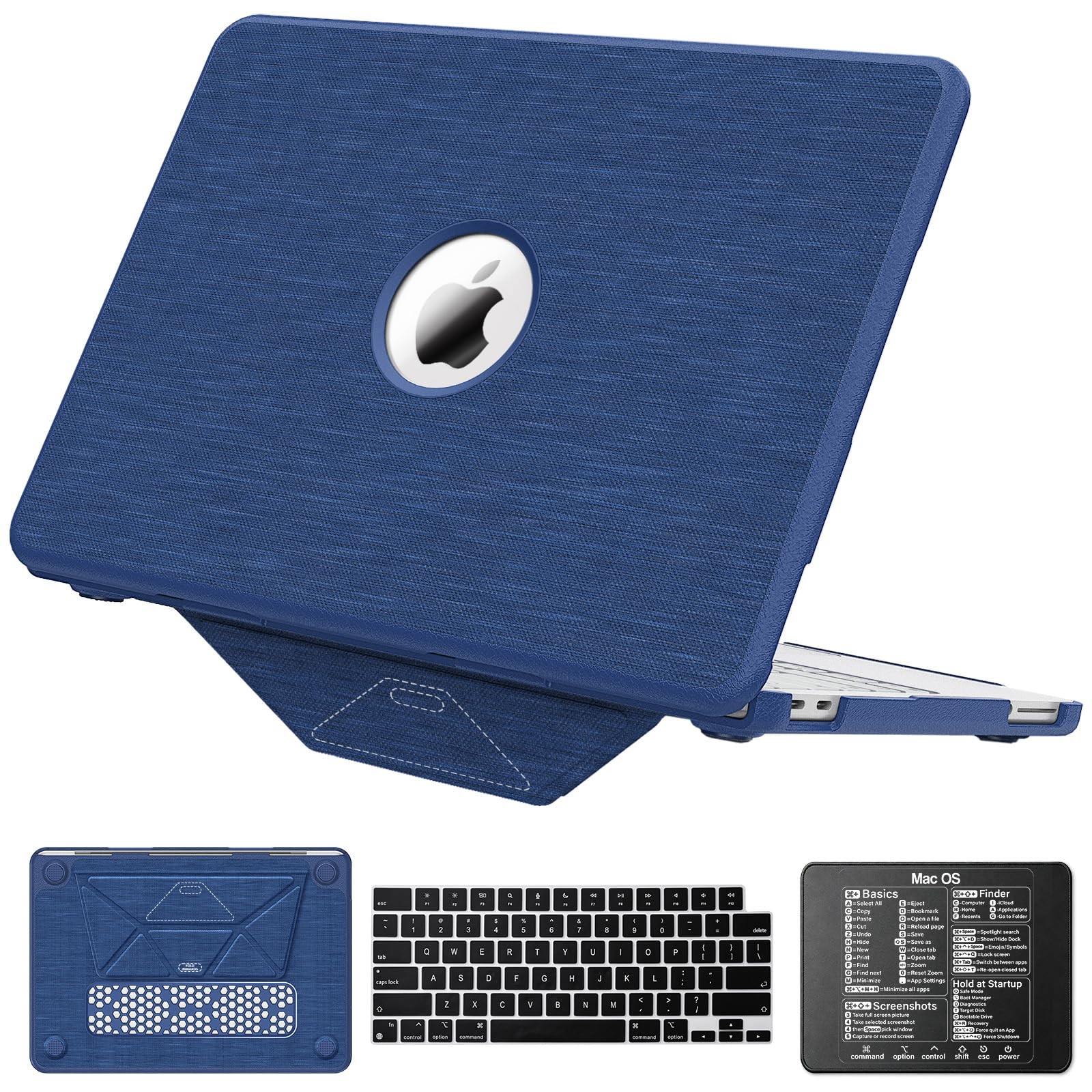 KAIJIAbox for MacBook Neo Case, Mac Neo 13 inch 2026 A3404 A18 Pro Chip | 4 in 1 Kit Upsc…