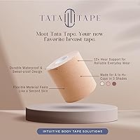 Vista 3 de Cinta de levantamiento de senos, cinta de levantamiento de senos, push up instantáneo y cinta adhesiva (para todos los tamaños de taza), contorno