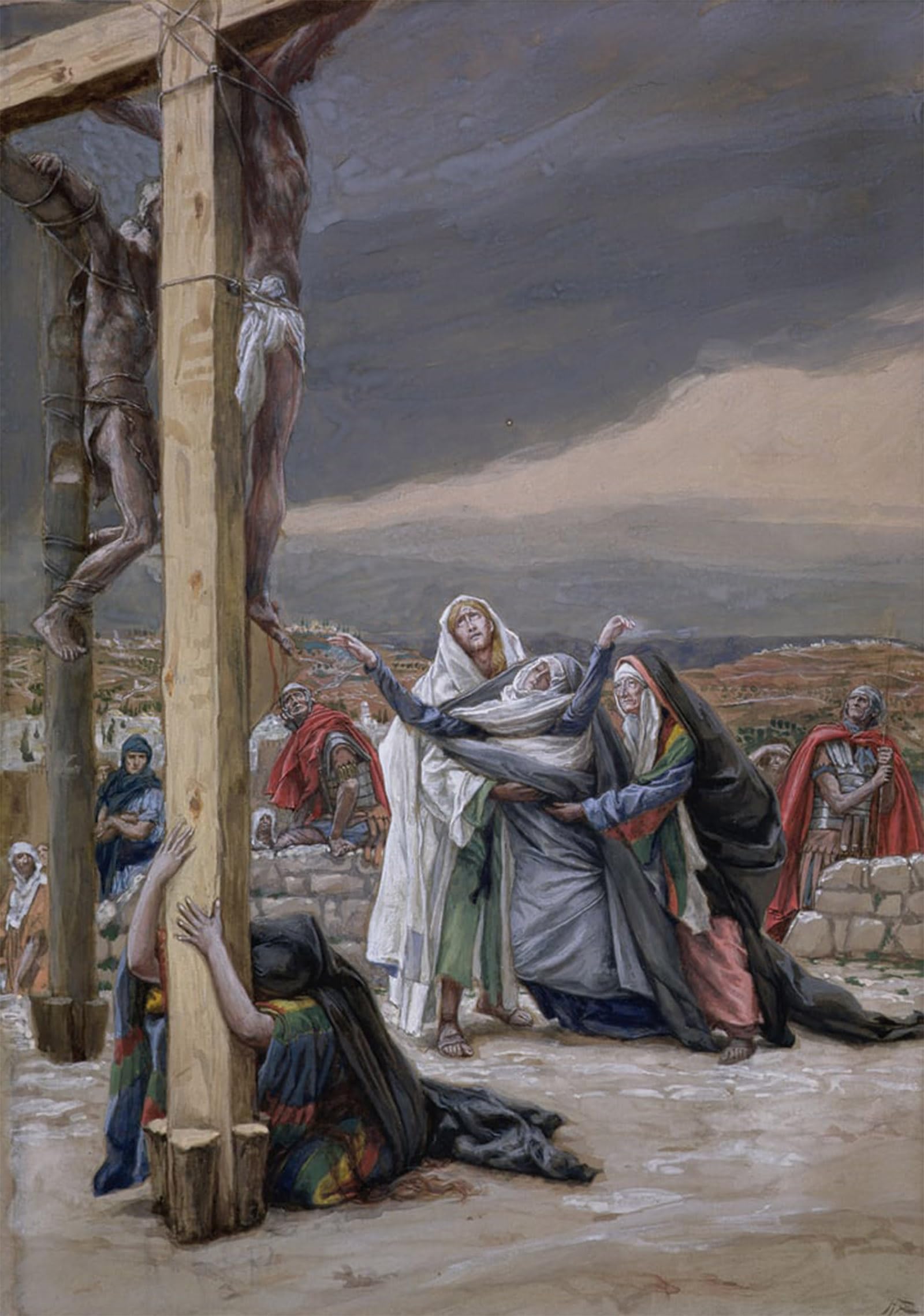ARTXLXXBN Famous Art Print Poster Vintage Wall Art Mater Dolorosa by Jacques Canvas Art Poster for Home Decor 60x90cm
