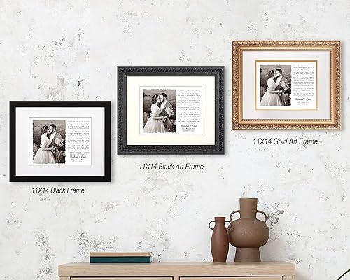 Vista 246 de Letras de música personalizadas, canciones, lienzo/fotos sin marco/impresiones enmarcadas con corazón en nombres de corazón, fecha de carga de fotos