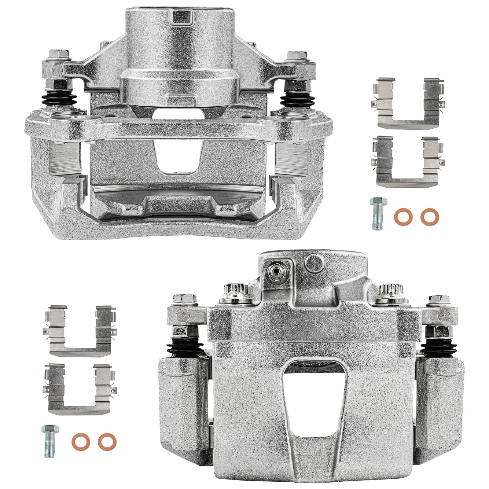 SCITOO Front Brake Calipers With Bracket 19B7324 19B7325 Compatible For Hyundai For Kona Electric 2019-2021,For Hyundai For Sonata 2015-2019,For Kia For Niro EV 2019-2022,For Kia For Optima 2016-2020