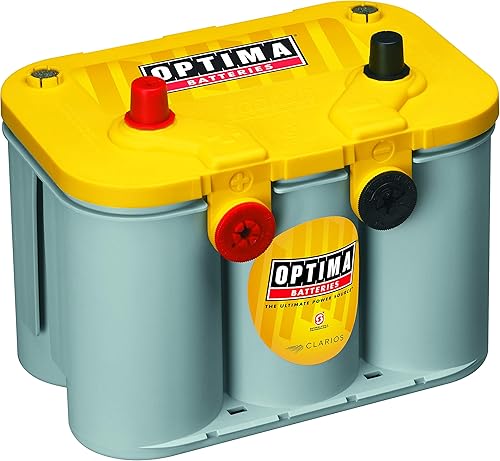 Baterías 8014045D3478de Optima baterías de tope amarillo de doble propósito