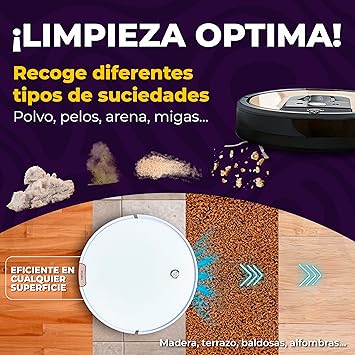 Pack de 3 Cepillos Roomba + 4 tornillos de distintos tamaños para optimizar la adaptabilidad. Recambio Roomba Compatible con (500, 600, 700, 800, 900) Accesorios Adecuados para Recambios Roomba4