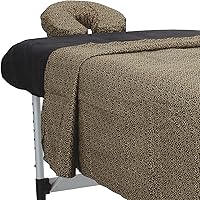 Vista 11 de Juego de sábanas de microfibra premium de 3 piezas de ForPro Professional Collection, natural, ultraligero, resistente a manchas y arrugas. Incluye