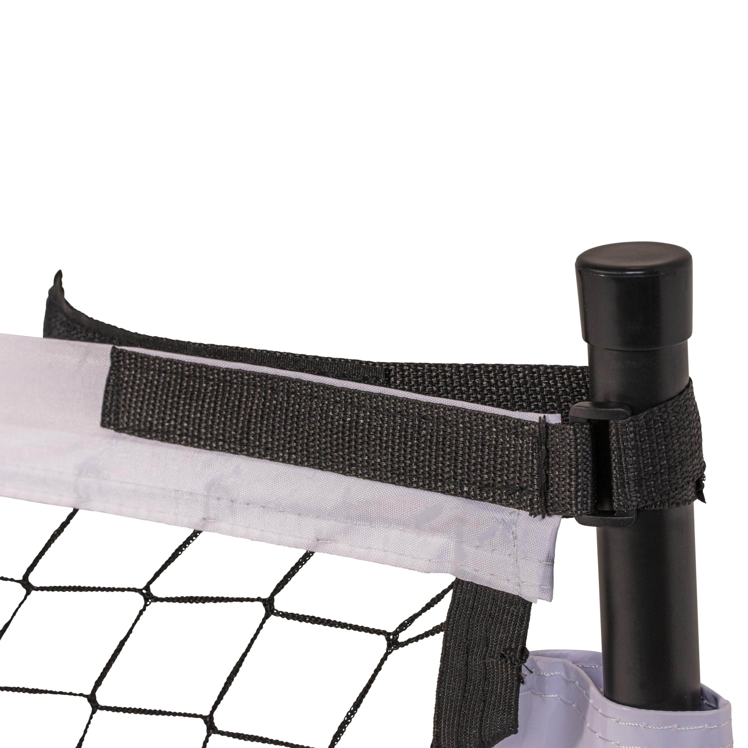 ONIX Pickleball Netz, 2-in-1 tragbares Netz und Übungsnetz-Set, inkl. Tragetasche mit Rollen, Weiß