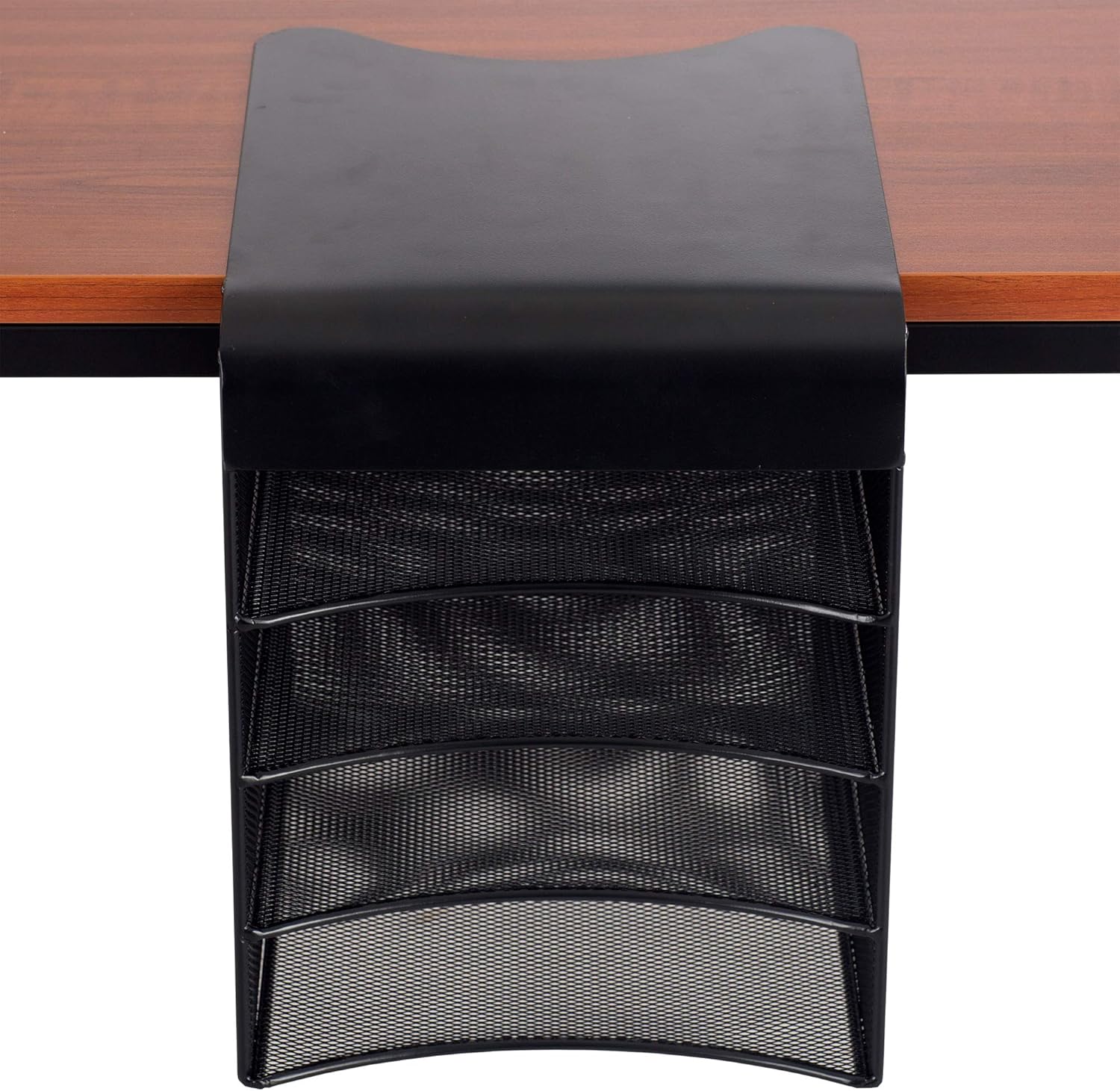 🔥 Safco Products Onyx Mesh 4-Tray Underdesk Hanging Organizer 3242BL, Black Powder Coat Finish, Durable Steel Mesh Construction Bеѕt Prоmо Safco Products Onyx Mesh 4-Tray Underdesk Hanging Organizer 3242BL, Black Powder Coat Finish, Durable Steel Mesh Construction