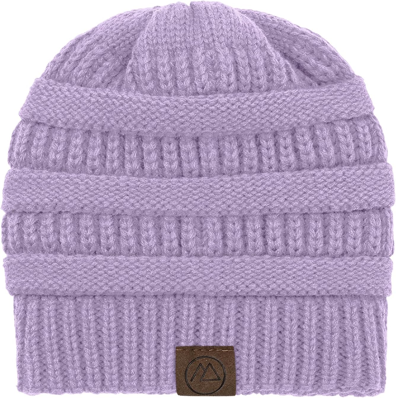 Beanies Women Satin Lined Beanie Winter Hats for Women Silk Lined Slouchy Beanie for Winter Warm Knit Cuffed Beanie Hat - Image 2