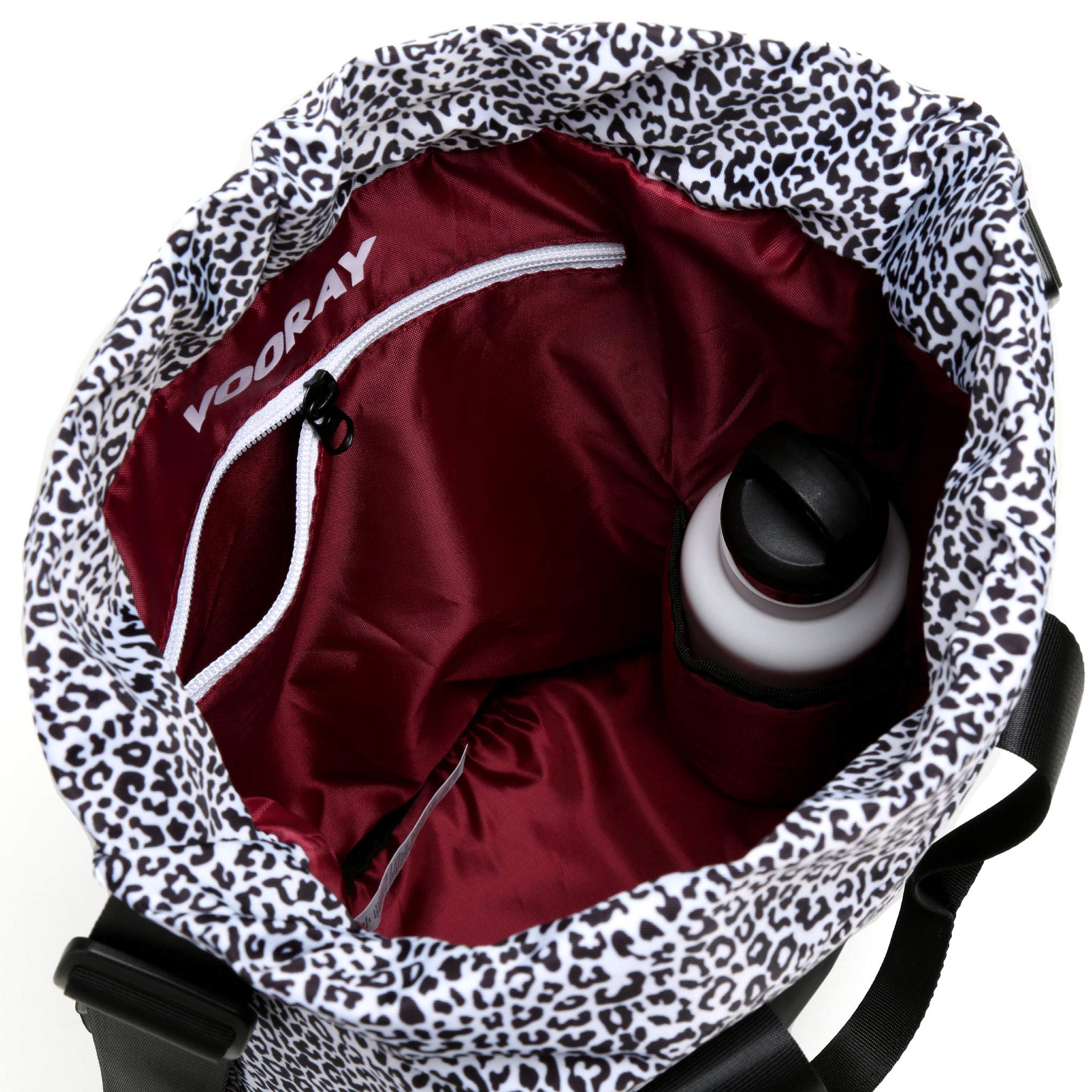 Vooray leopard draw string backpack Katie Backpack – Wild Desert – Vooray main image 4